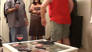 Whore gets passed around a party: Blowjob, Amateur  Hardcore Porn