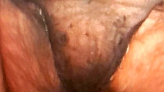 Transparent and Hairy Panties