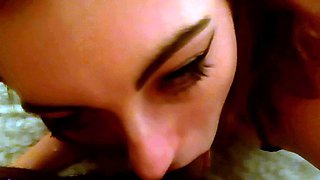 Amateur blondes pov blowjob and hardcore fun with lucky dude