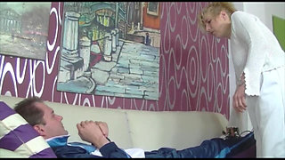 The Fake Sick Man Plays with the Doctor