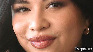 Deeper. Gorgeous Curvy Scarlett Alexis Gets Spanked And Fucked Hard