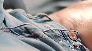 Fucking Perfect Ass Ripped Pants and Riding Big Cock