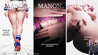 Bald Pussy Manon Has the Best Porn Production Ever, Fat Juicy Ass Ashe Reverse Cowgirl