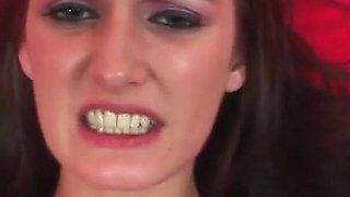 Petite girl fucked in POV from black dude and creampied