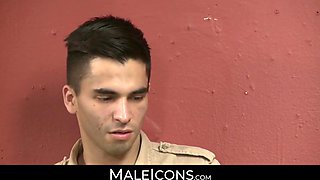 MaleIcons.com - Stir crazy and horny Tommy overwhelms young jailbird Ludo with anal sex and passion