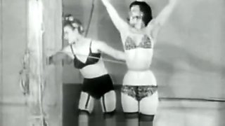 Teen Friends Playing with Bondage (1950s Vintage)