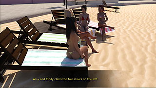 Resort of Temptation Episode 5 Liam know how to please these woman they all went topless on the beach