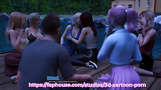 Helping the Hotties Stories Time 3: Naomi's Playful Moments with Violet