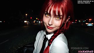 I Gave The Beauty Makima A Ride, And In Return She Rode My Dick. [Ai Generated]