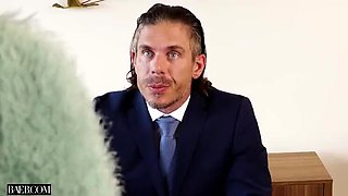 Office Slut Jill Kassidy Rides Boss Mick Blue's Big Cock For Performance Review