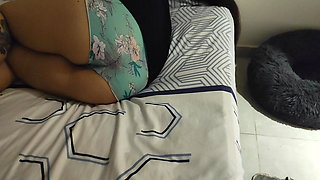 What a Fucking Sexy Panty My Girlfriend Uses in the Night, That Ass Is Nice!