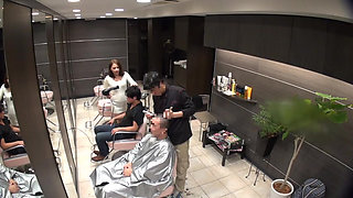 The Hair Salon Where Our Eyes Keep Meeting