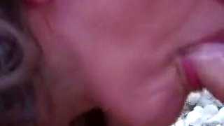 Thick ass skank drilled in her asshole on the beach