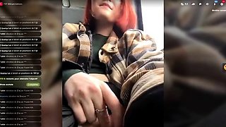 Pregnant Redhead Webcam Masturbation