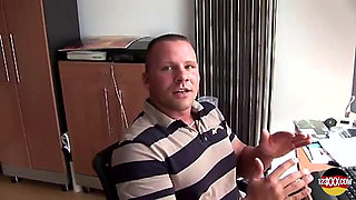 Hot German Chick with Saggy Boobs Riding a Dick Outdoors