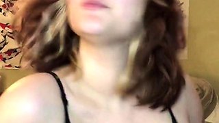 Big boobs milf masturbates with her dildo
