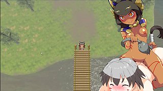 Kuro and monster girls domination quest chapter with a dude licker in the swamp