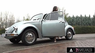 21 naturals - sensuous ass fucking - Lana Roy's coat stashes underwear and a thirst for hard Ass Fucking