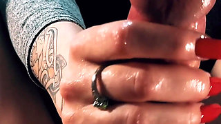 She Makes Me Moan While Jerking Me off - Huge Cum & Real Amateur Orgasm