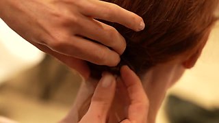 Pam and Oletsha are very welcoming... - Jacquie et Michel TV