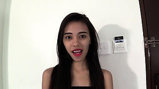 Flat chested Filipina whore wants me to knock her up
