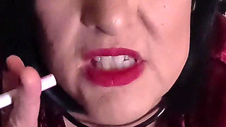 I Will Suck My Cigarette as Hard as Your Cock