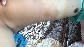 I Squeeze My Dairy Stepmom's Huge Tits