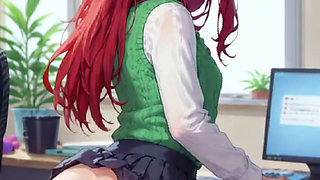 Hentai anime - My friend's girlfriend really knows how to move her ass