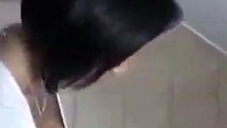Big-Titted German Girl's Sexy Shower Striptease