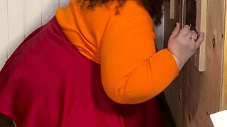 Jinkies- it looks to me like Velma had fun at my glory hole