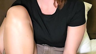 A nylon and foot fetish