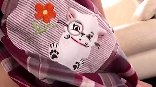 Asian girl fondled blowjobs and gave handjob