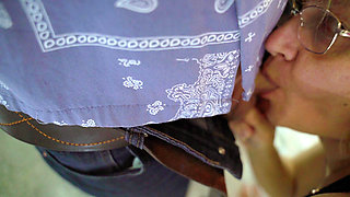 Swallows a Small Dick