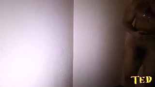Backstage Fun with Cristine Castelary and Ed Junior - Big Dick Brazilian Amateur Action