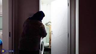 Big Tits, Hairy And Bbw 54 Year Old Edina Gets Her Horny Way With Her Younger Exchange Student