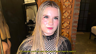 Stepsister: "It's my FIRST TIME with my boyfriend, tell me stepbrother, do you think he'll like the way I look?"