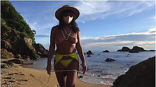 Public Beach Challenge How Far Could I Go?