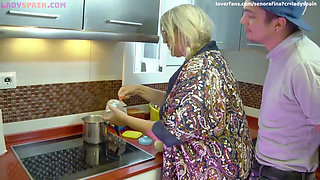 Busty Mature Woman Cooks Her Star Recipe