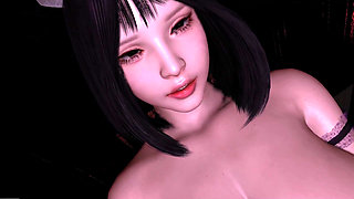 3D Huge Boobs Japanese Slut Have a Hardcore Sex with Big Cock