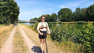 Walk Topless Along the Canal