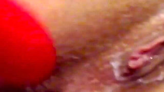 Mary Rider caught on camera on bed with anal gaping and foot fetish