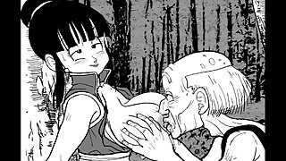 Horny brunette MILF with a big ass in a steamy porngame session