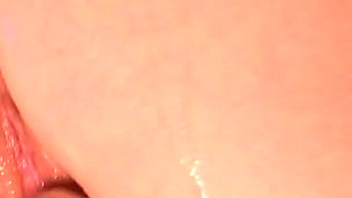 I Stroke My Pussy with a Dildo Close-up