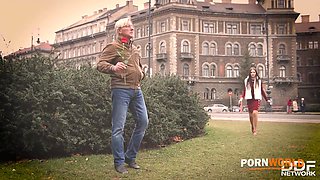 Anal fucking Milf Rebecca Volpetti gives mature man the boner of his life