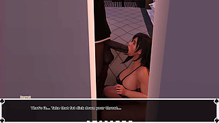 Tifa's Dark’s Heaven: Cuckold Hides in the Closet and Watch His Girl Deepthroating the BBC of His Boss - Episode 43