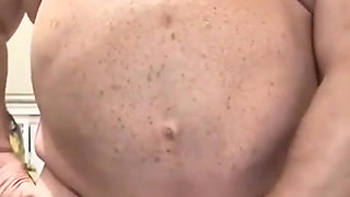 Big Stepdaddy Jerks a Load