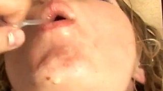 Russian teen Anastasia fuck with but then swells her pussy and cums like a slut