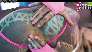 Phat STIFFY BUTTFUCK banging insane ultra-kinky HIPPIE tart