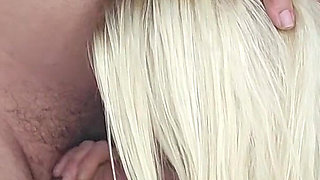 Cute Blonde Sucking Stepdads Cock