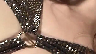 Japan Glamour Scene-1 glamorous Japanese Babe in Trikini Enjoys Hard Fucking